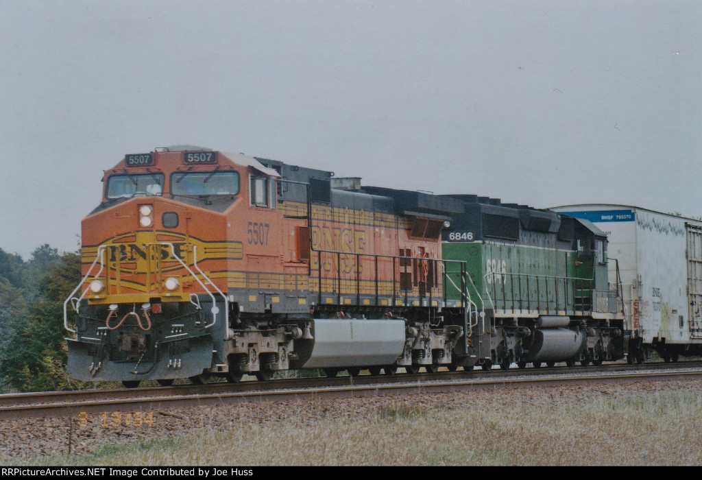 BNSF 5507 West